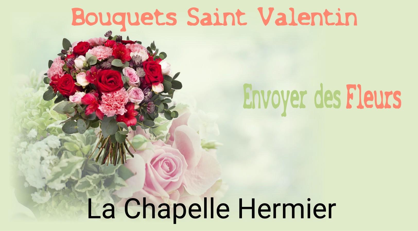 Roses de Saint-Valentin livrées à La Chapelle-Hermier